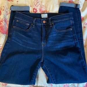 J.Cree 9” High-Rise Toothpick Jean